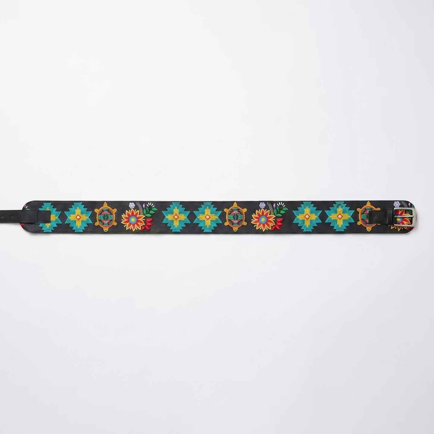 Heritage Leather Regalia Belt (Turtle)