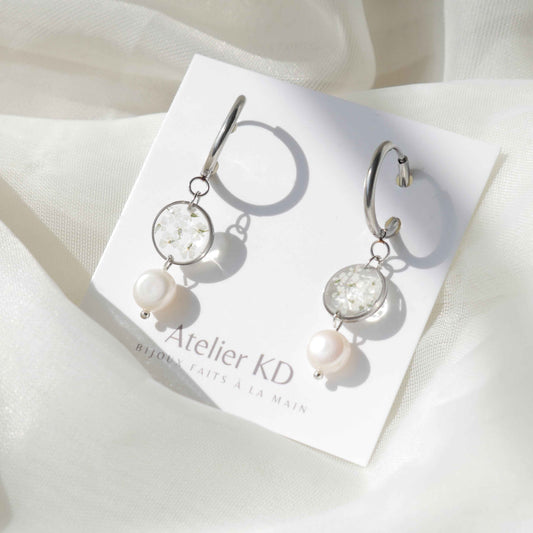 Boucles d'oreilles Perla - Lola rond