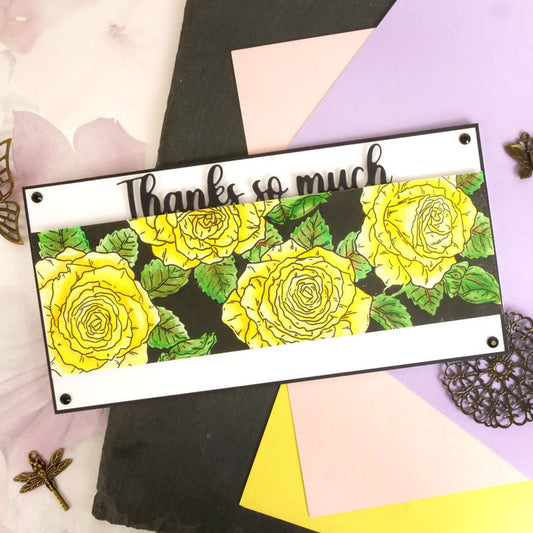 For The Love Of Stamps - Radiant Roses