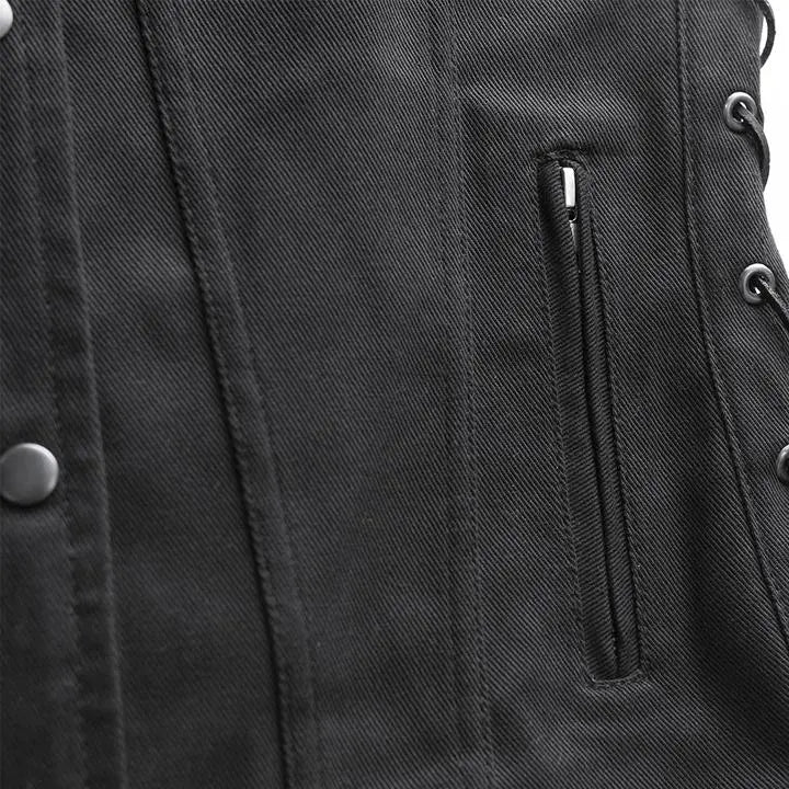 First MFG Co. Women's Tiff Motorcycle Twill Vest