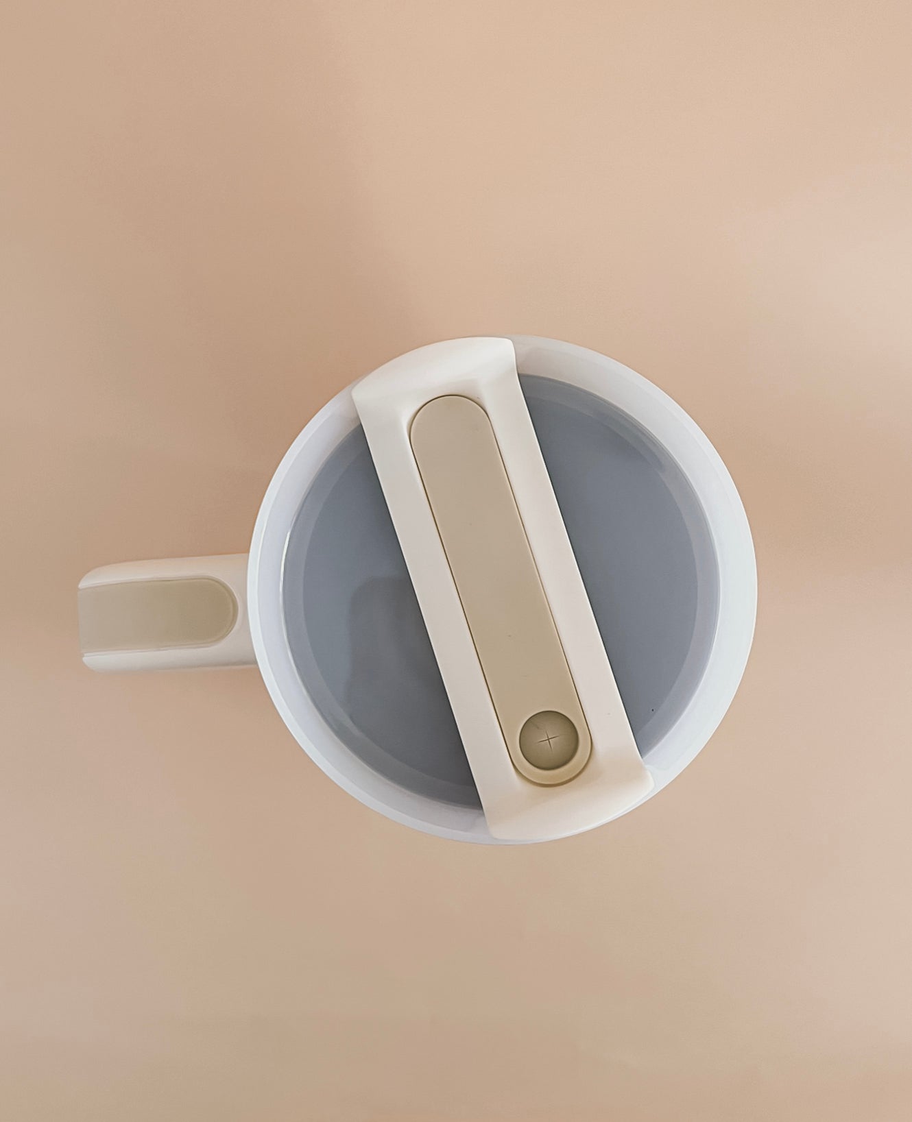 Gobelet isotherme 40oz - blanc crème citrons