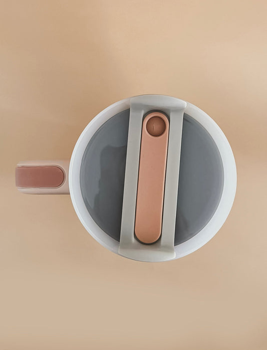 Gobelet isotherme 40oz - rose pâle Marguerites