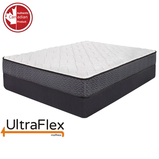 UltraFlex® PRESTIGE - Orthopedic Heavy-Duty Hybrid HDCoils, Pressure Relieving Foam with Posture Support, High-Density Foam Casing, Low Motion Transfer, Eco-Friendly Mattress (Made in Canada)