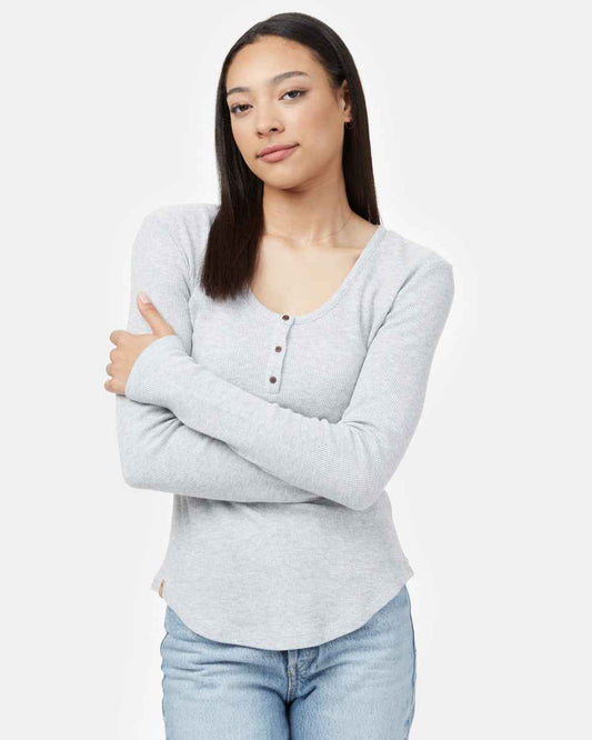 TreeWaffle Henley Longsleeve