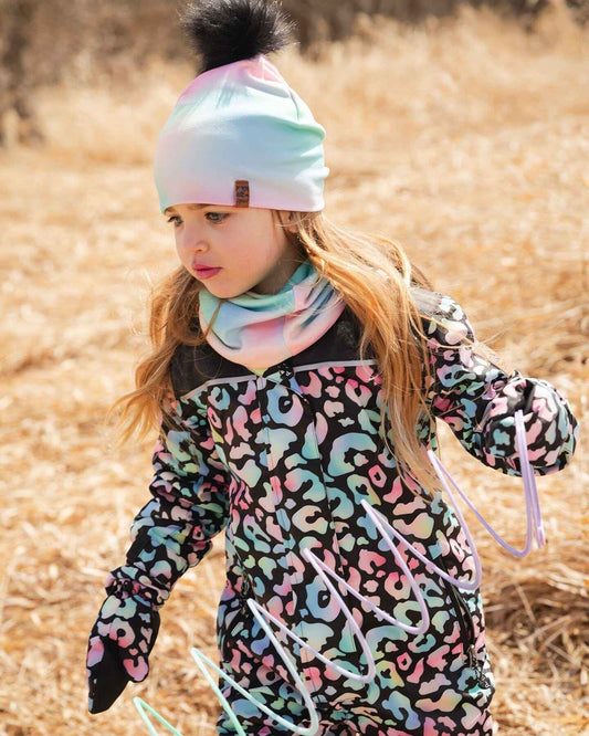 Stretch Jersey Neck Tube Multicolored