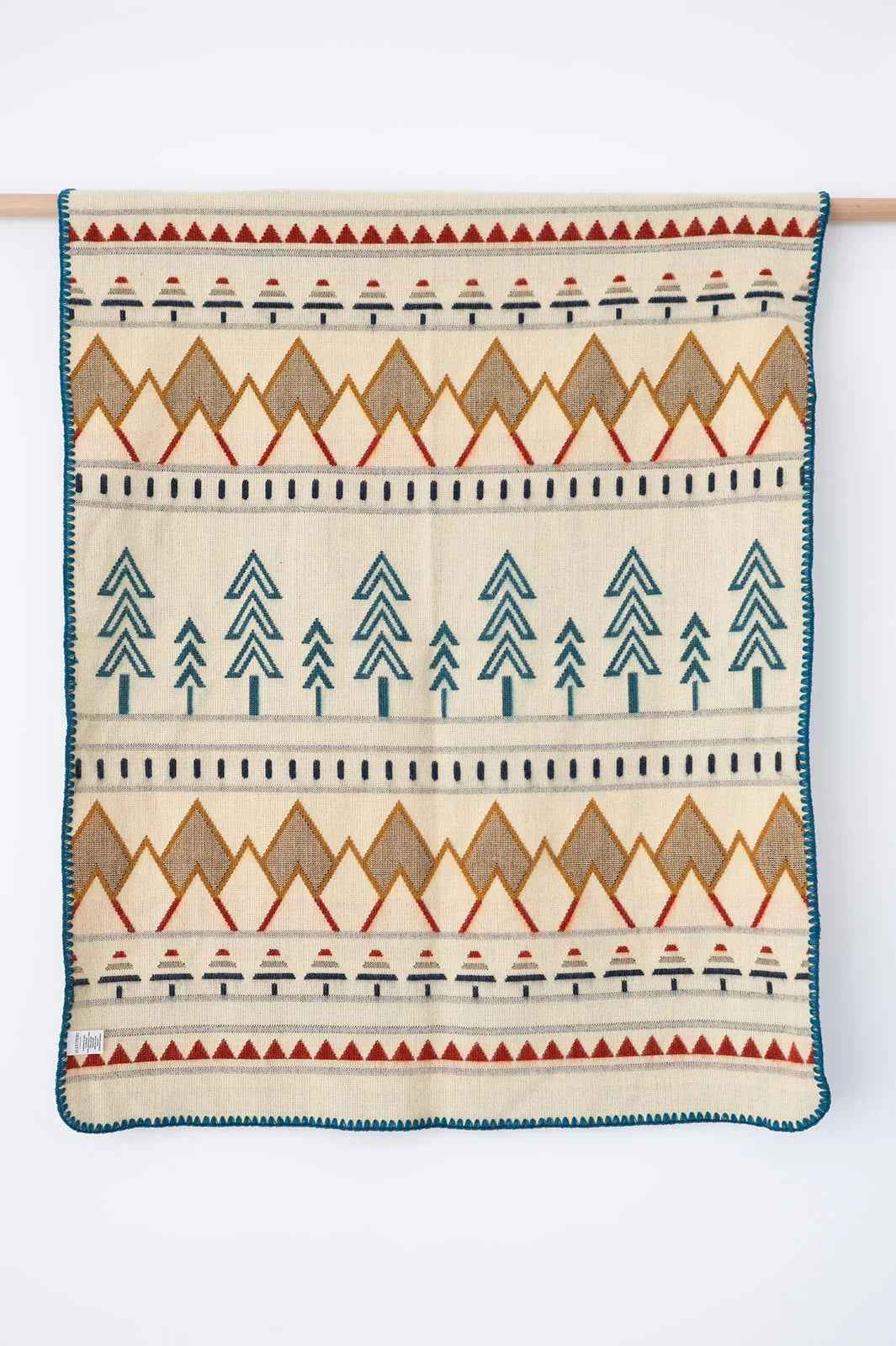 Tree Line Baby Blankets - Little Camper