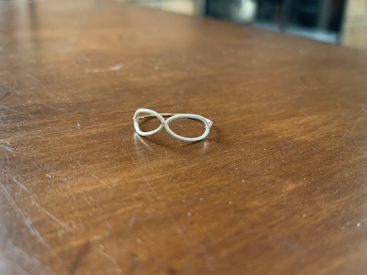 The Infinite Balance Ring – Handcrafted Minimalist Sterling Silver or 18K Gold