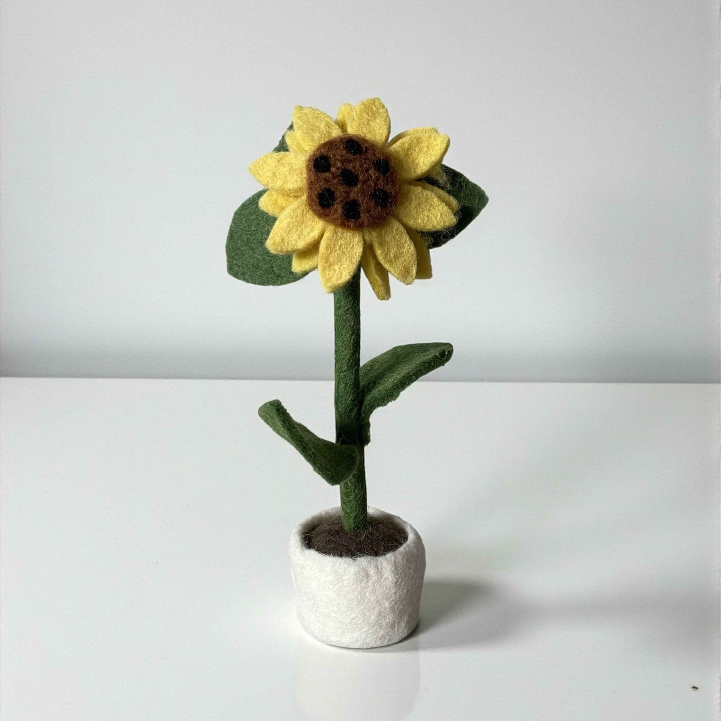 Standing Felt Sunflower