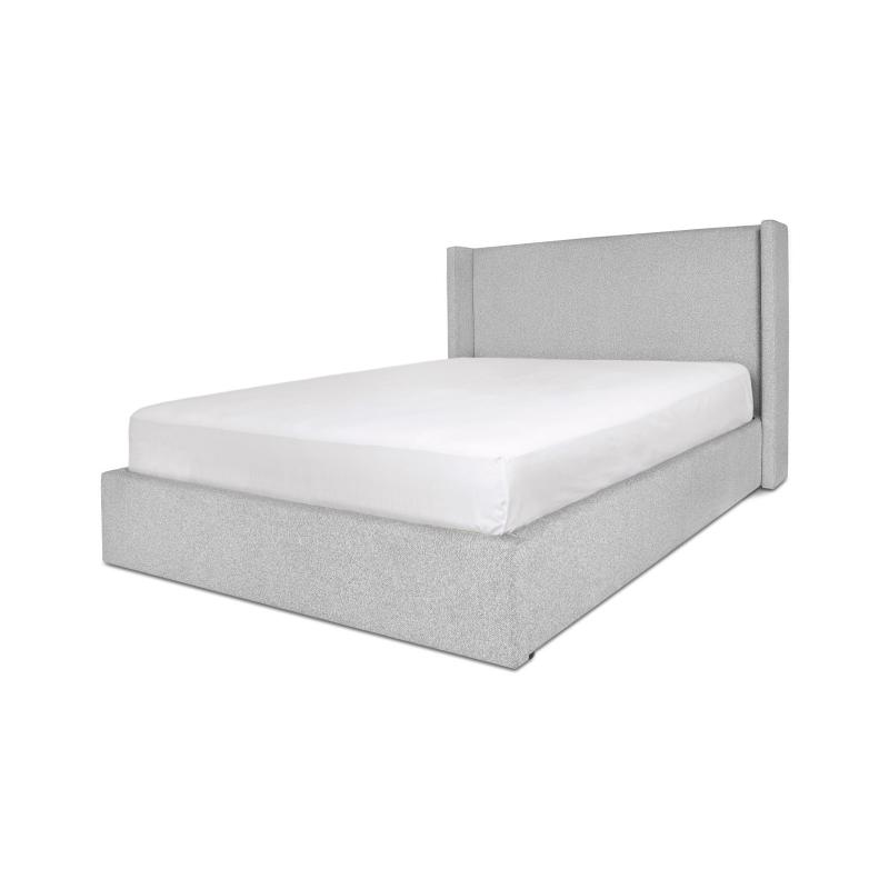 Angie Modern Storage Drawer Bed - Grey