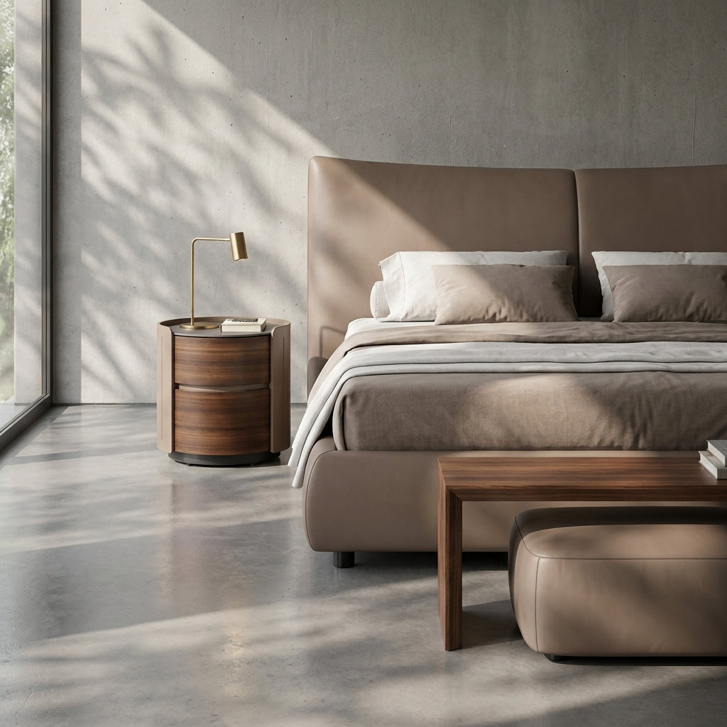 Estoril Half-leather Bed