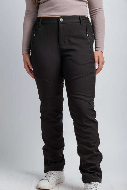 Women's Black High Waist V2 Adventure Water Resistant Pants