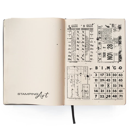 Ciao Bella Clear Stamp Set 4"x6" Home for the Holidays