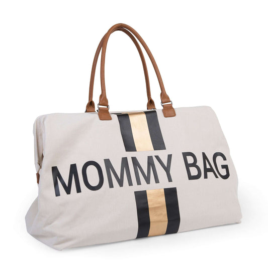Chic Stripes Canvas Mommy Bag