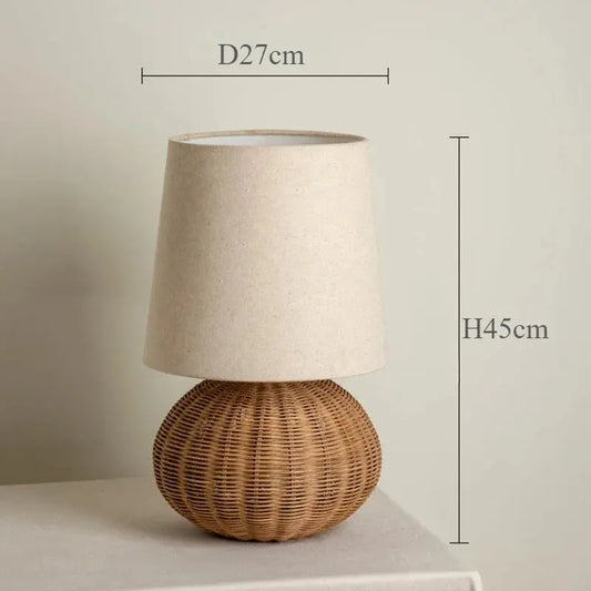 Japandi Bedside Lamp