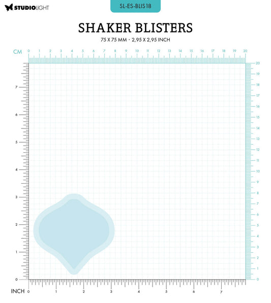 SL Shaker Blisters Christmas Ball Essentials 75x75x11mm 10 PC nr.17
