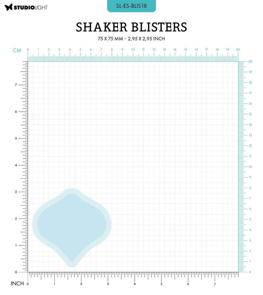SL Shaker Blisters Christmas Ball Essentials 75x75x11mm 10 PC nr.17