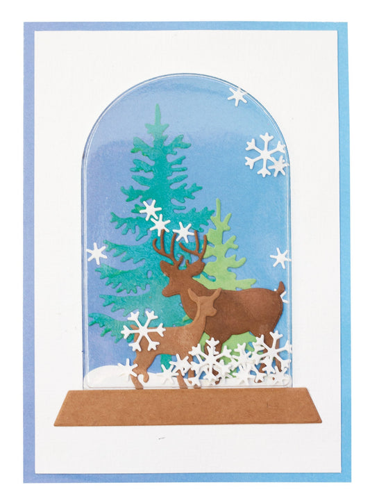 SL Cutting Dies Dome Scenery Essentials 106x146x1mm 9 PC nr.557