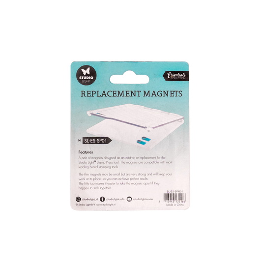 SL Stamp Press Magnets Essential Tools 45x23x3mm 2 PCS nr.01