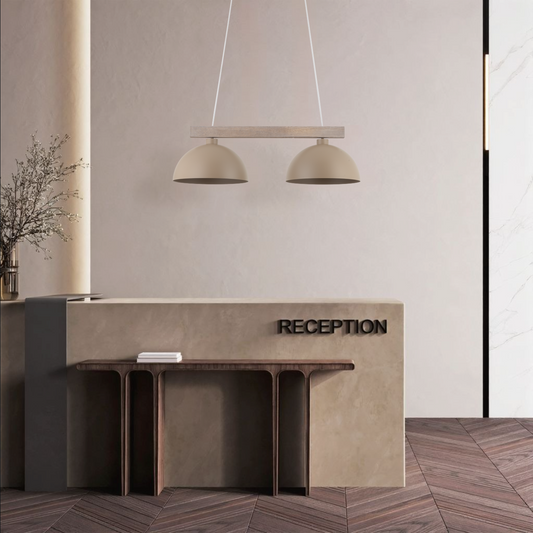 OSLO Beige Scandinavian Pendant Light 2