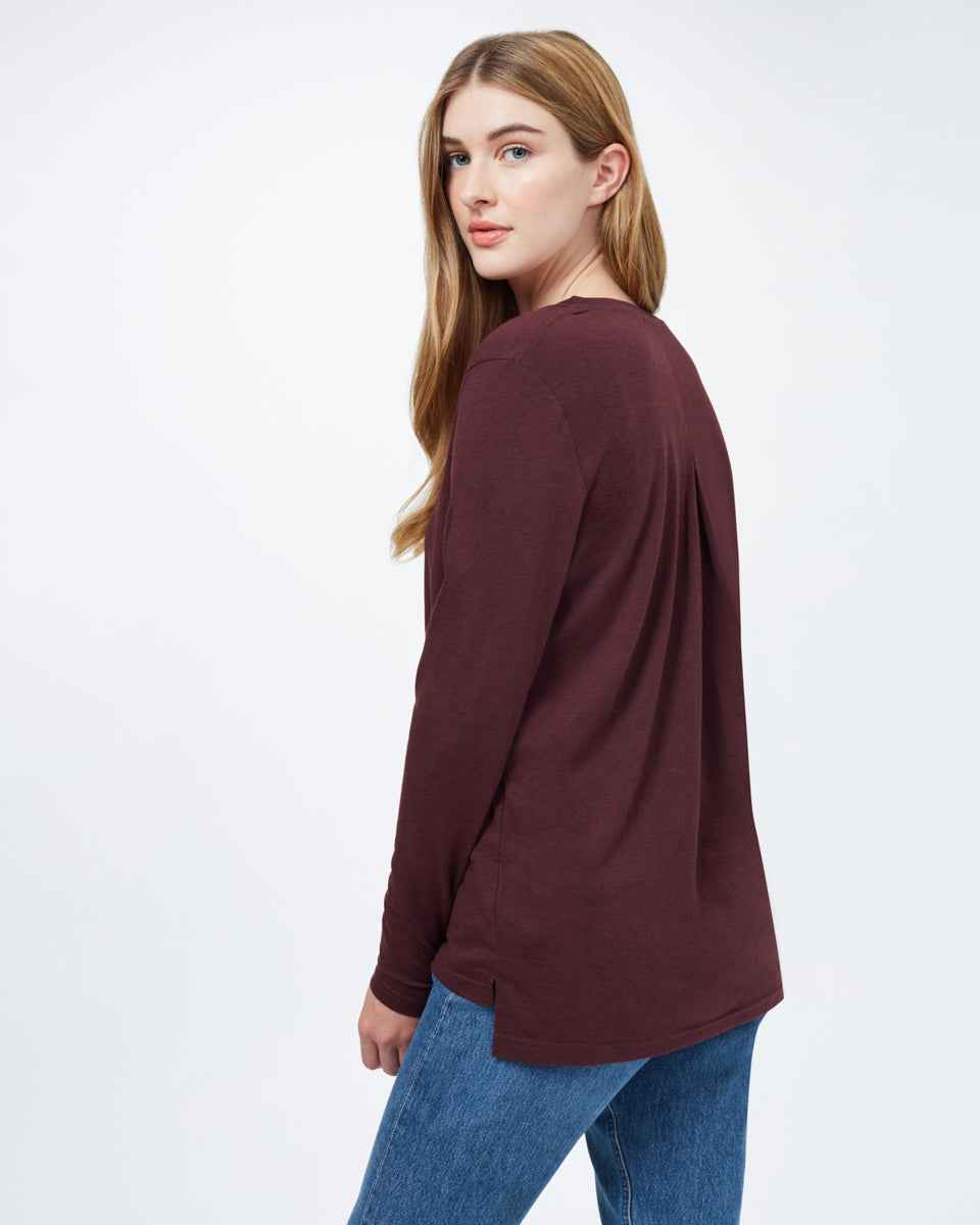 TreeBlend V-Neck Longsleeve T-Shirt