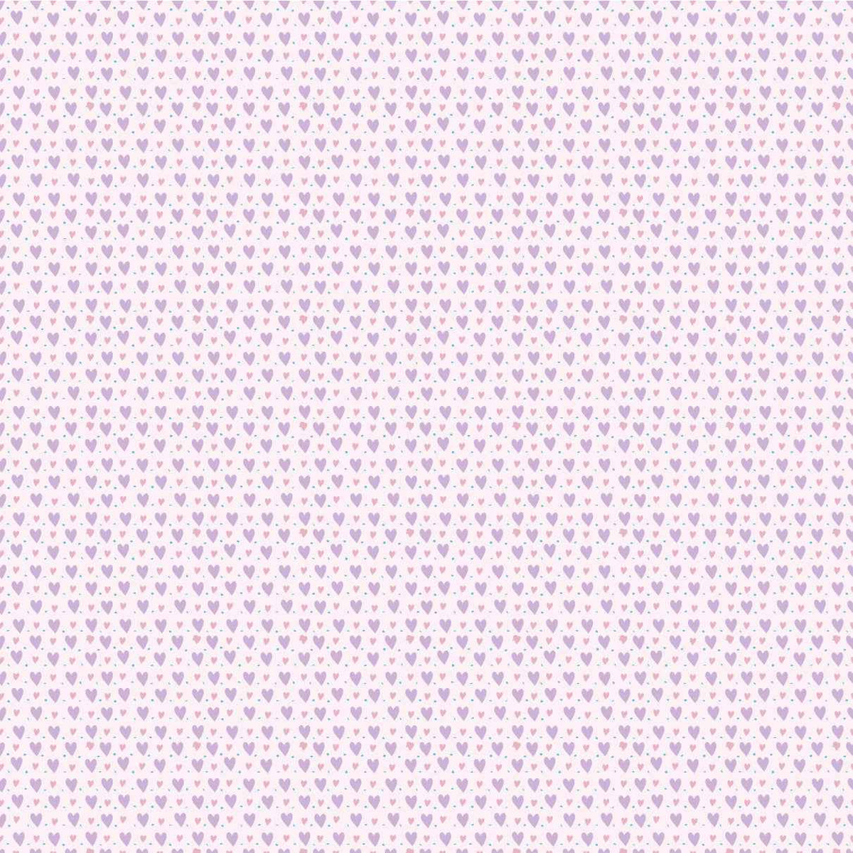 Valentines Hearts Purple HTV #4