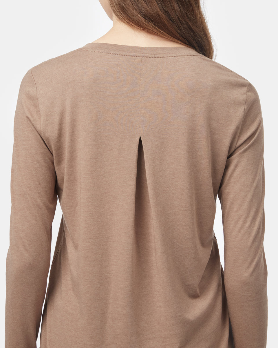 TreeBlend Vネック長袖Tシャツ