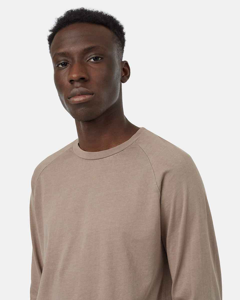 Regenerative Cotton Raglan Longsleeve