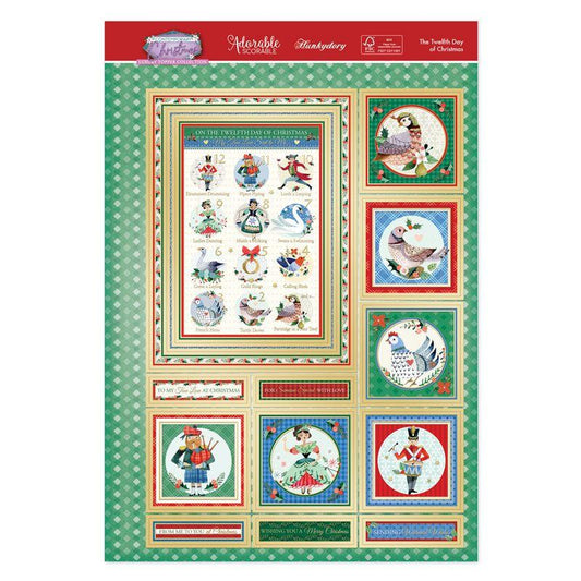 The Twelfth Day of Christmas Luxury Topper Set