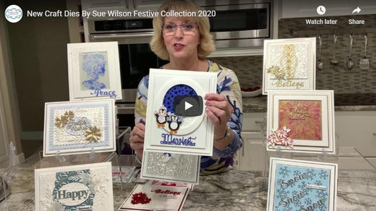 Dies by Sue Wilson Festive Poinsettia Adjustable Frame