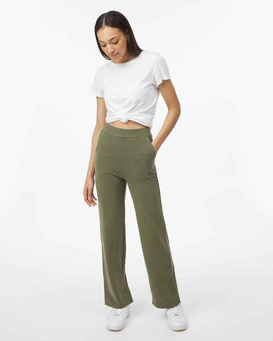 French Terry Wide Leg Sweatpant