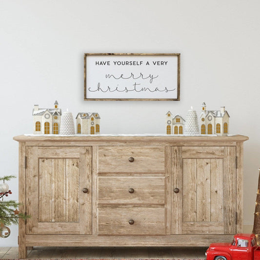 Have Yourself A Very Merry Christmas Wood Sign