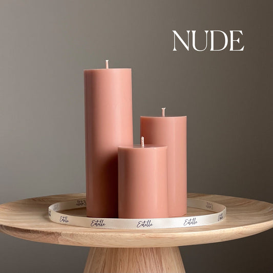 Small Classic Pillar Candle
