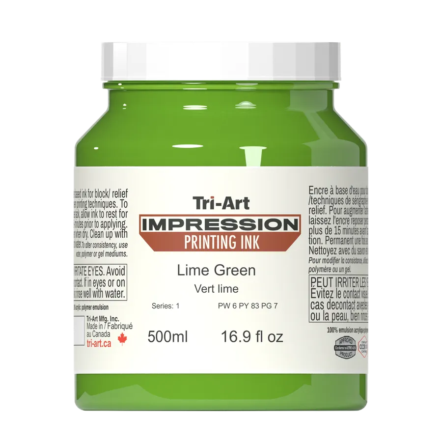 Impressions Block Printing Ink - Lime Green