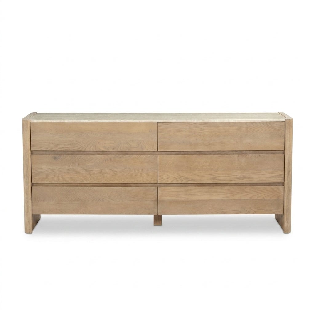Larsson 6 Drawer Dresser Natural