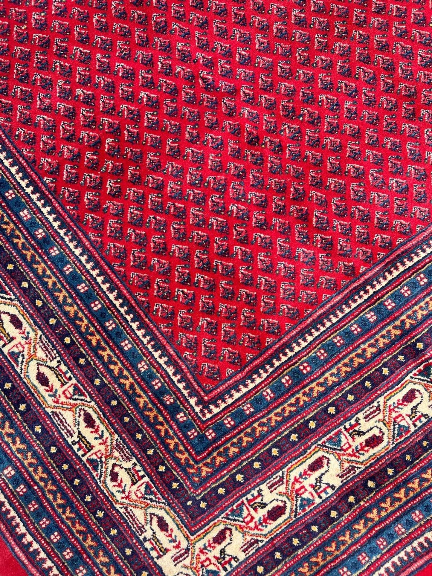 Meer | 12' 3" x 9' 3" | Persian Sarouk Mir Rug