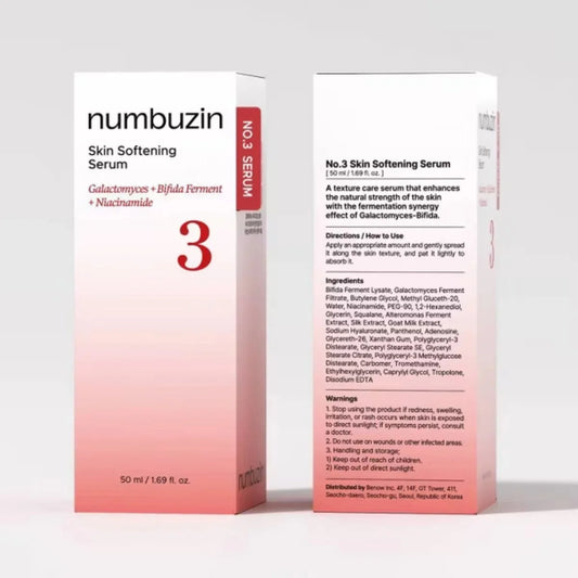 Numbuzin No.3 Skin Softening Serum 50ml
