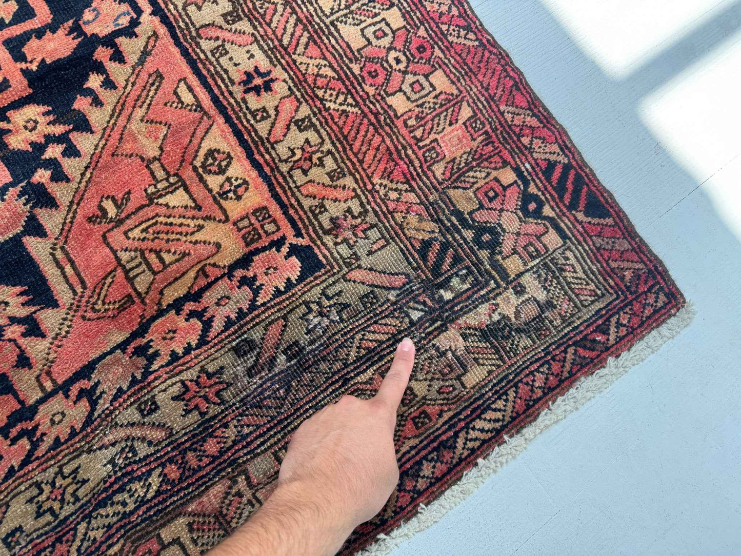 On Hold for Todd - Persian Azerbaijani Runner Rug | 4' 1” x 10' 3"