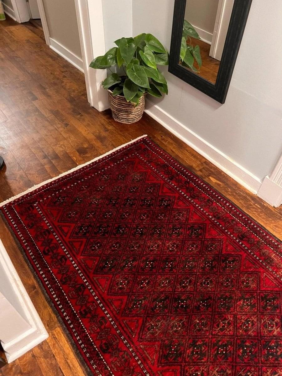 Persian Balouch Rug | 6' 6" x 3' 6"