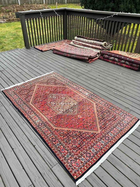 Persian Bidjar Rug | 6' 1" x 3' 7"