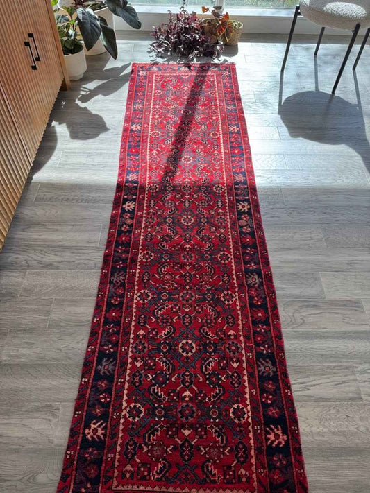 Persian Hosseinabad Runner Rug | 2' 4" x 8' 10"