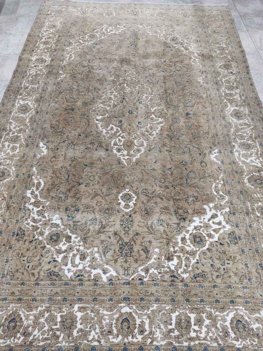 Persian Kashan Vintage Rug | 8' 1" x 13’