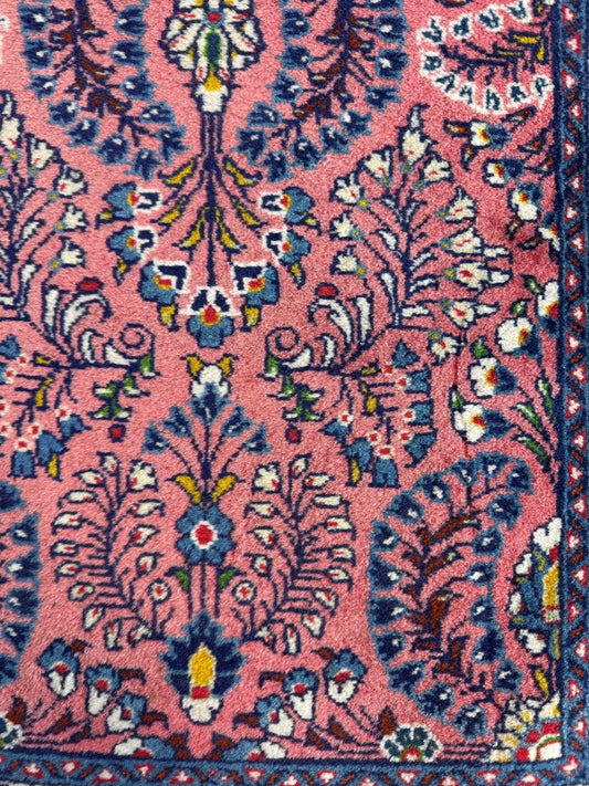 Reserviert - Persischer Sarouk Teppich | 69 cm x 130 cm