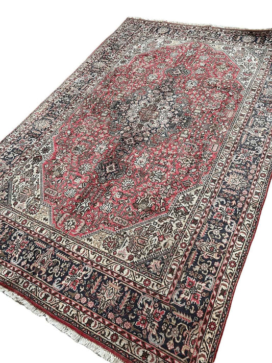 Persian Tabriz Azarshahr Rug | 9’ 8” x 6’ 4”