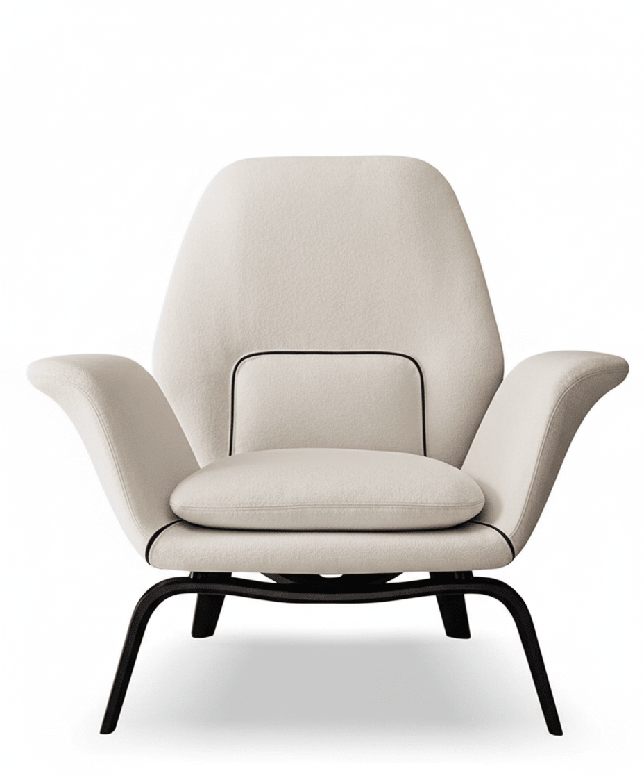 PM07 Premium Swivel Relaxation Chair with Ottoman