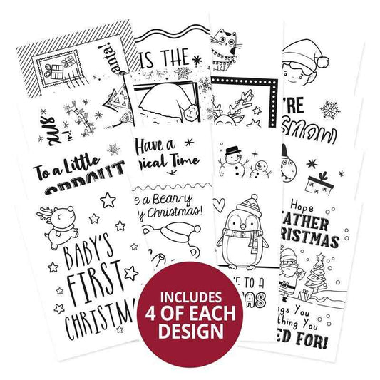 Say It With Style Pocket Pads - Cute Christmas