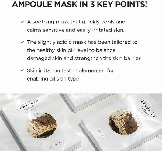 SKIN1004 Madagascar Centella Watergel Sheet Ampoule Mask 25ml