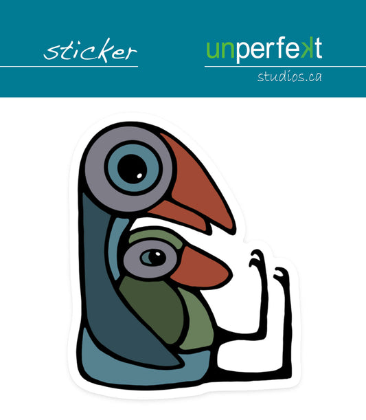 Vinyl Sticker - Mother-Child