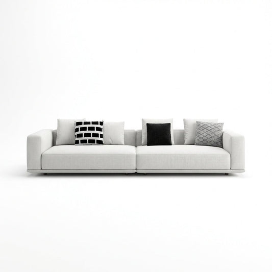Nordic Cotton and Linen Fabric Sofa