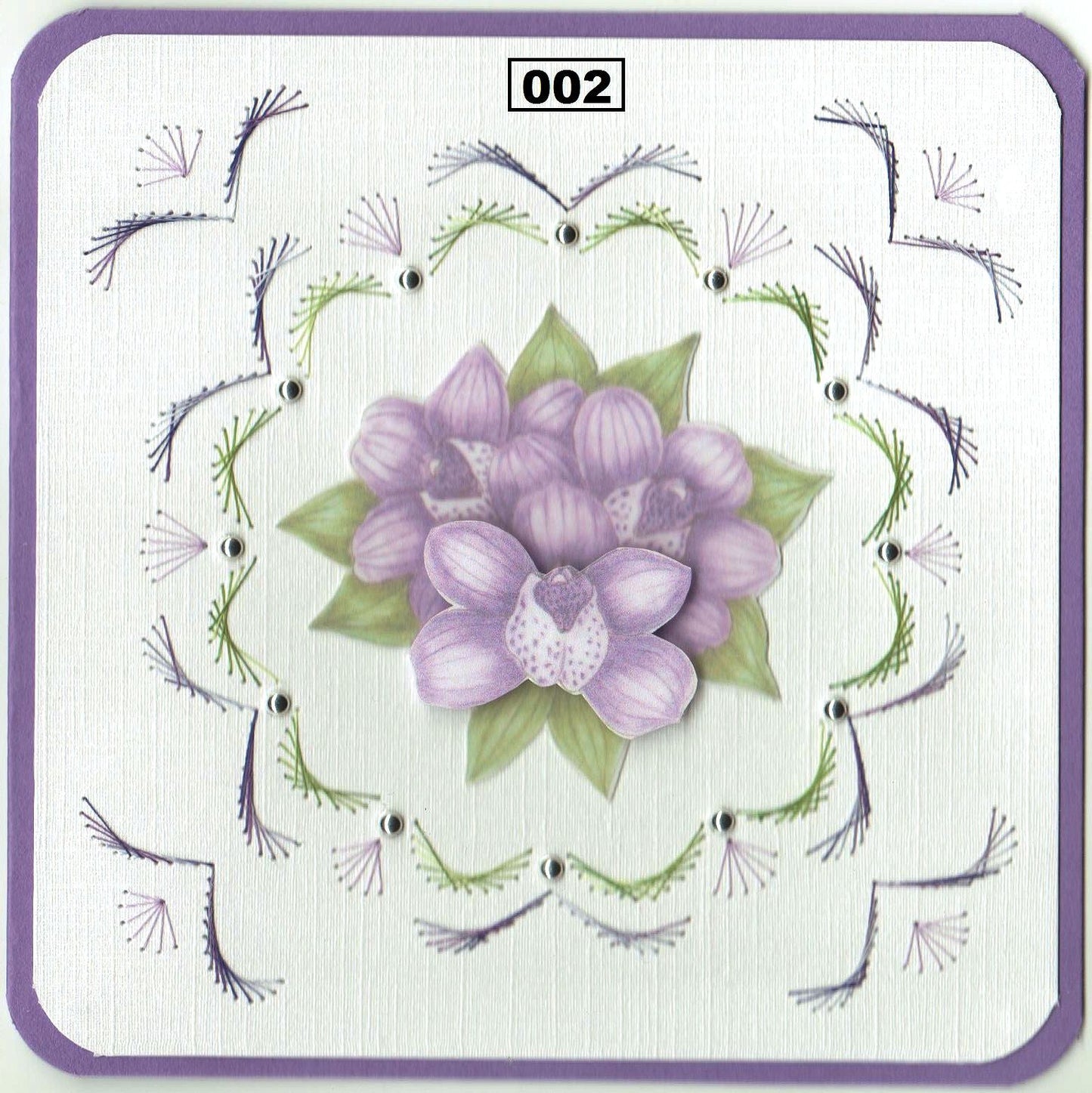 Laura's Design Digital Embroidery Pattern - Frame & Corners