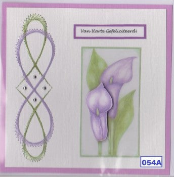 Laura's Design Digital Embroidery Pattern - Vertical Swirling Border